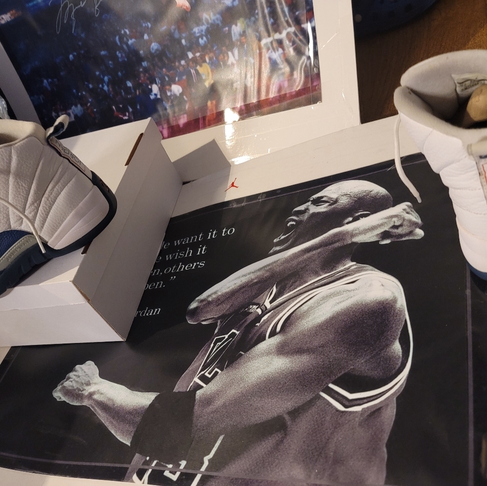 Jordan Retro 12 French Blue 10.5 - Picture 7 of 15